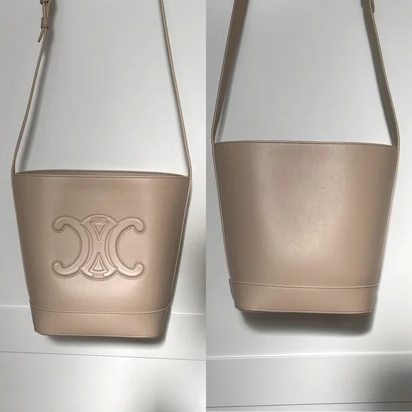 Celine Small Bucket Cuir Triomphe Bag - Picture 3 of 14